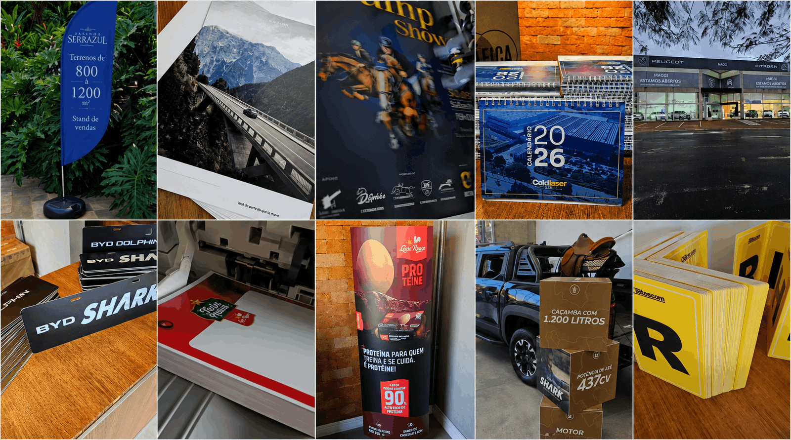 Produtos gráficos impressos pela ItuGráfica em Itu SP